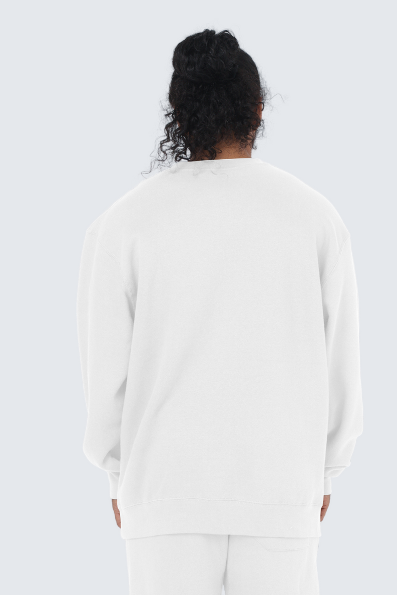 MU Moon Sweatshirt Fleece - Snow