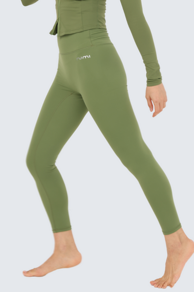 W Sun Zen Pants 25" - Leaf