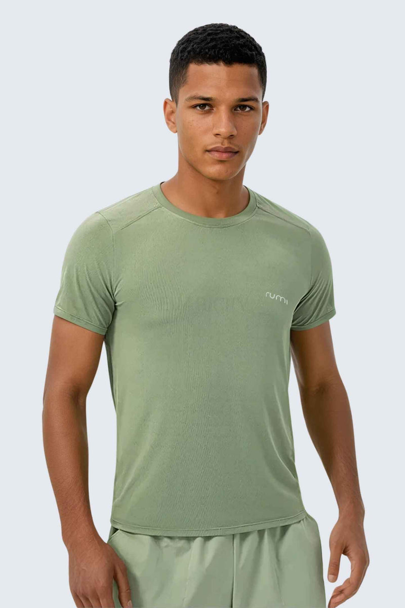 MU Sun Fit Tee Terra - Pistachio