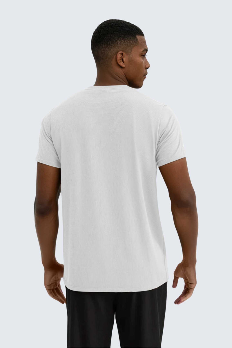 MU Sun Fit Tee Waffle - Snow