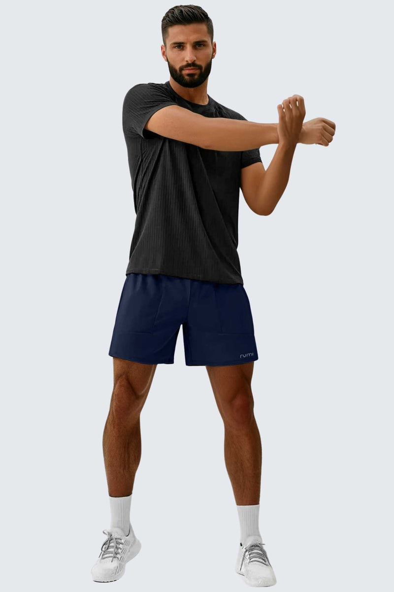 U StarAir Train Shorts 4" - Midnight