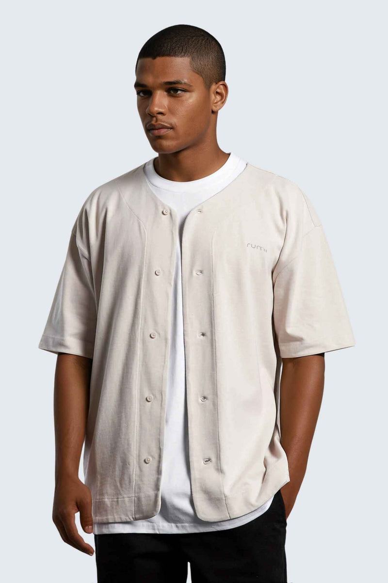 MU Moon Wrap Shirt - Natural