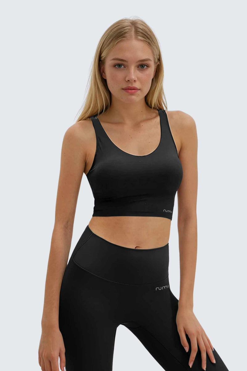 W SunSoft Tank Bra - Black