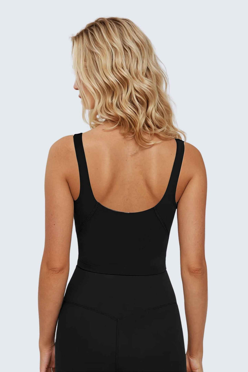 W SunSoft Tank Bra - Black