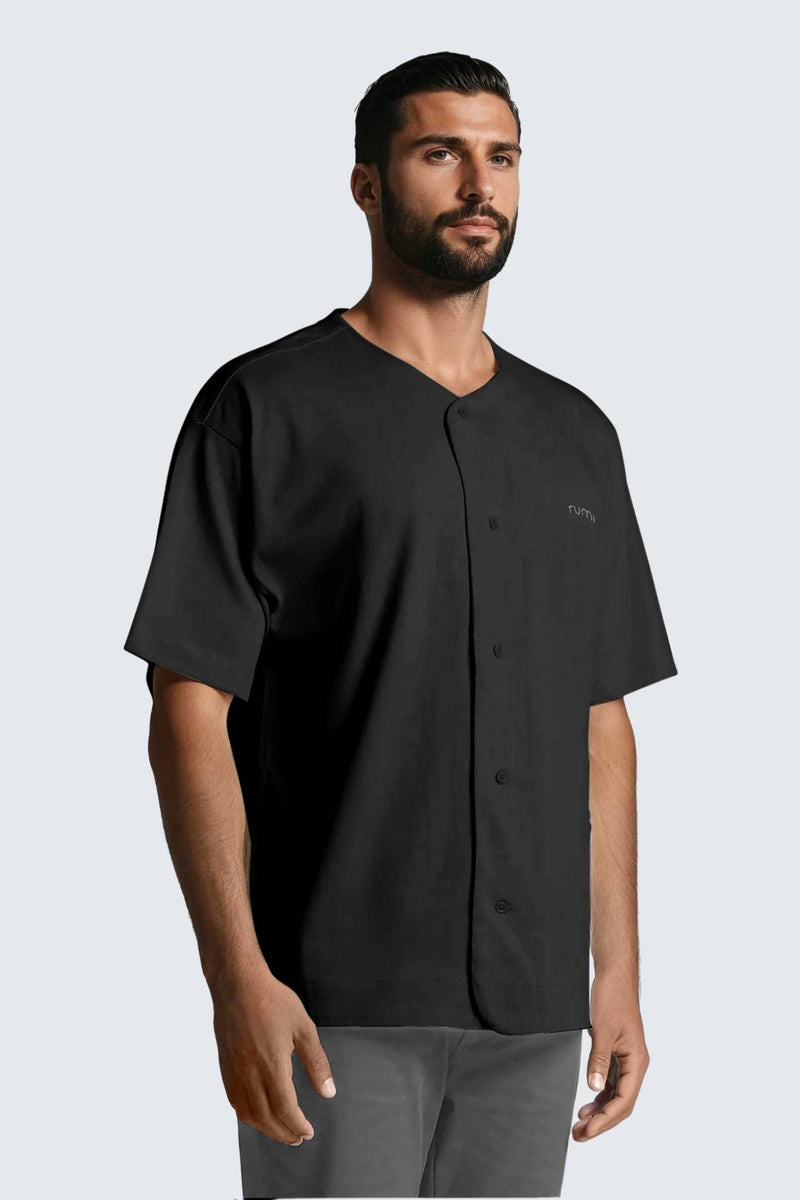 MU Moon Wrap Shirt - Black