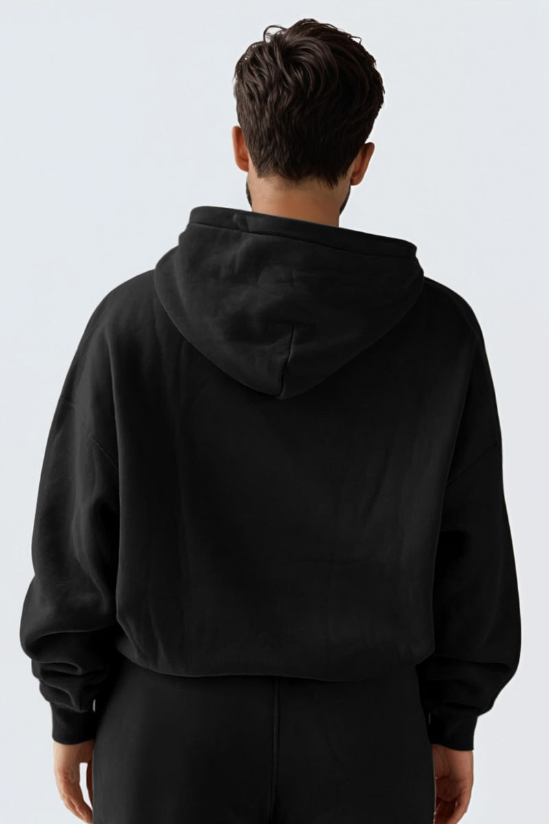 U Moon Sweatpants Relaxed Fleece - Black