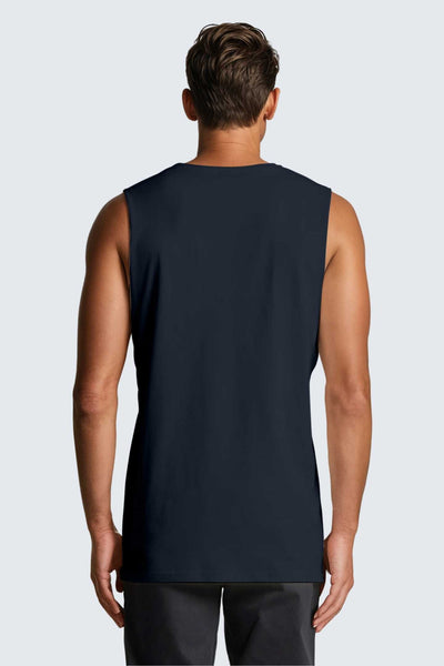 M Moon Air Muscle Tank - Midnight