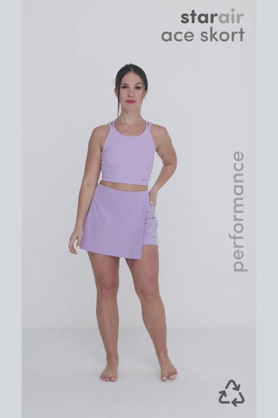 W StarAir Ace Skort - Orchid