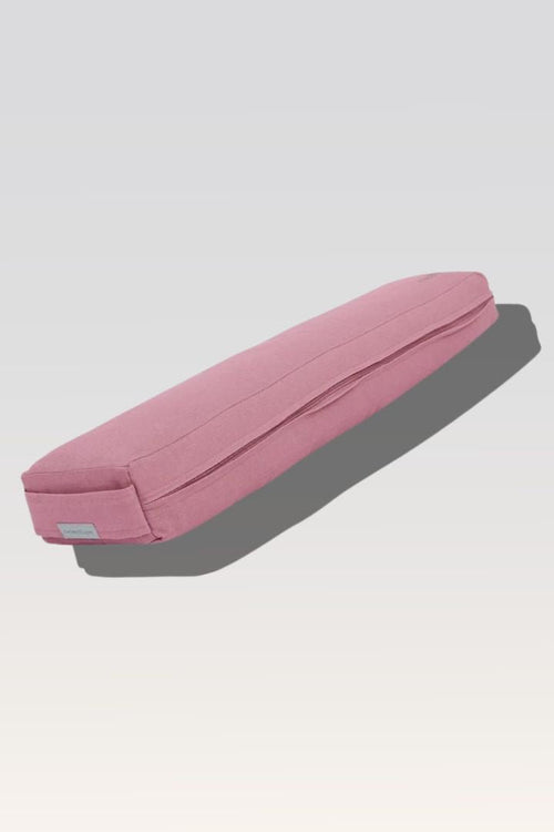 Cotton Yoga Bolster – Lean - Dusty Rose