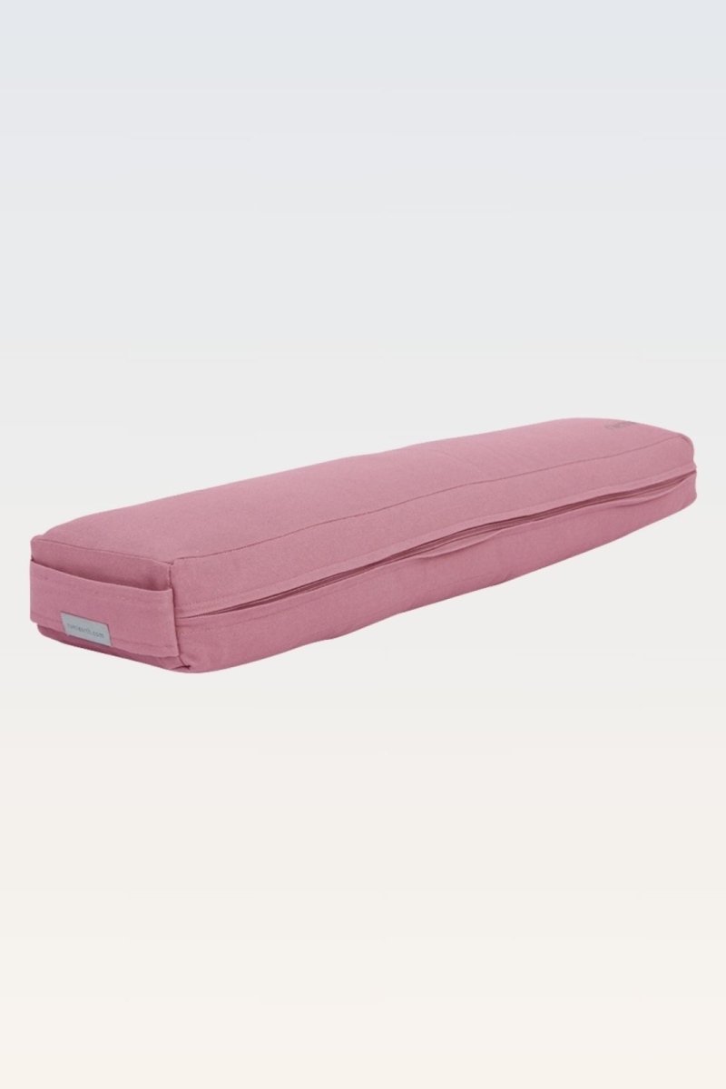 Rumi Earth - Cotton Yoga Bolster – Lean - Dusty Rose - RU - YCB - LN - DE - Yoga Props