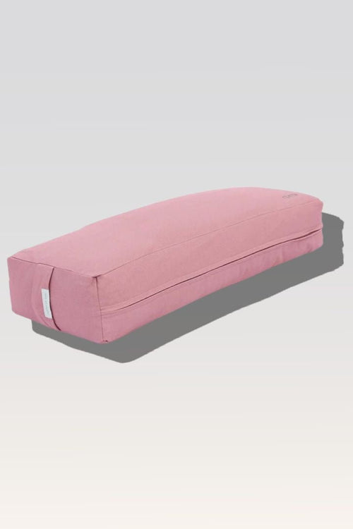 Cotton Yoga Bolster – Rectangular - Dusty Rose