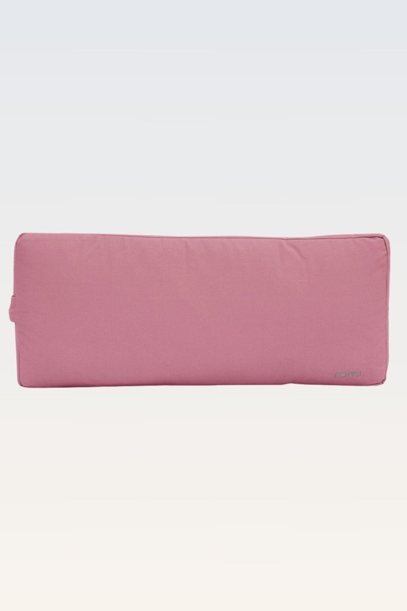 Rumi Earth - Cotton Yoga Bolster – Rectangular - Dusty Rose - RU - YCB - RR - DE - Yoga Props