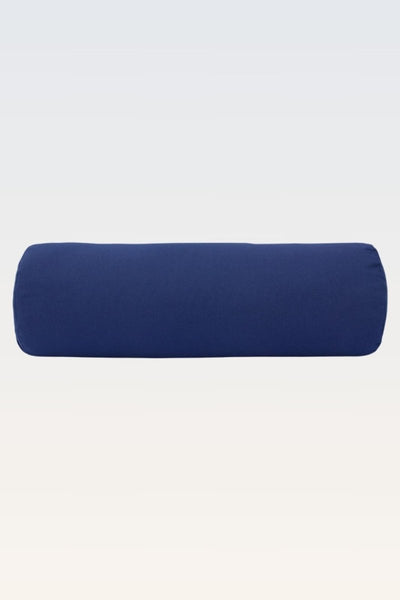 Rumi Earth - Cotton Yoga Bolster – Round - Midnight - RU - YCB - RD - MT - Yoga Props