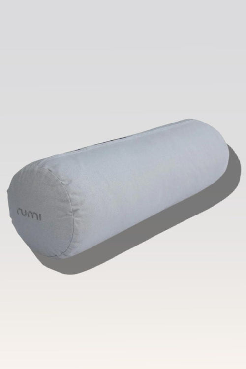 Cotton Yoga Bolster – Round - Stone