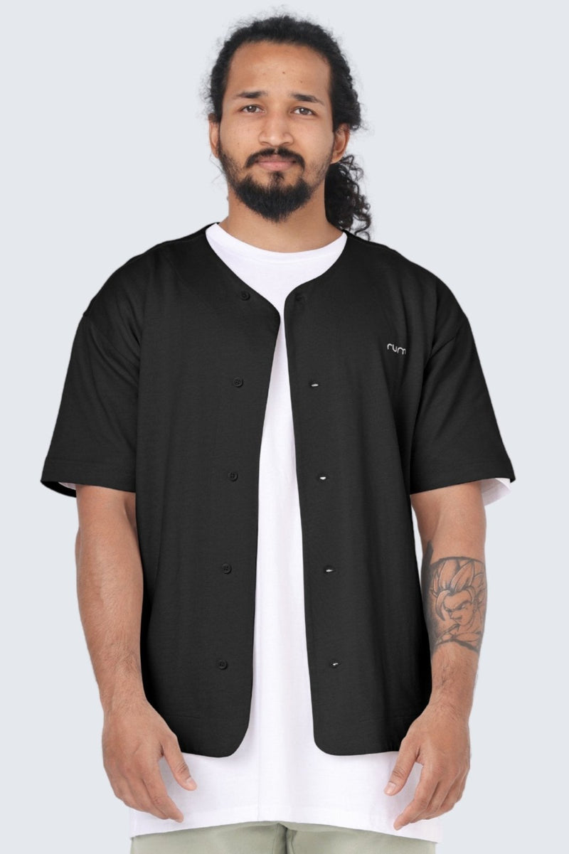 MU Moon Wrap Shirt - Black