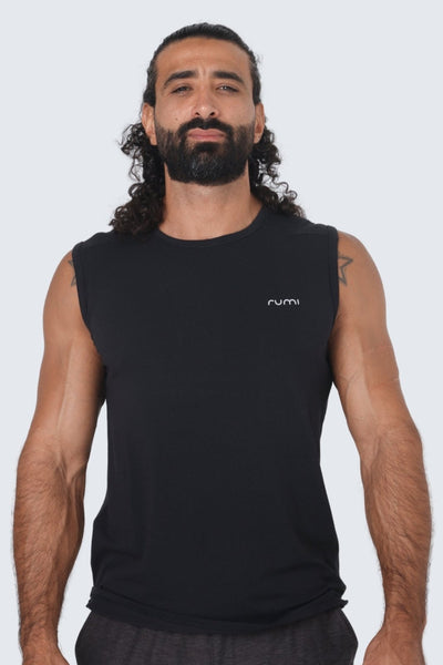 Rumi Earth - MU Move Tank - Black - R531310BKP - M - Tops