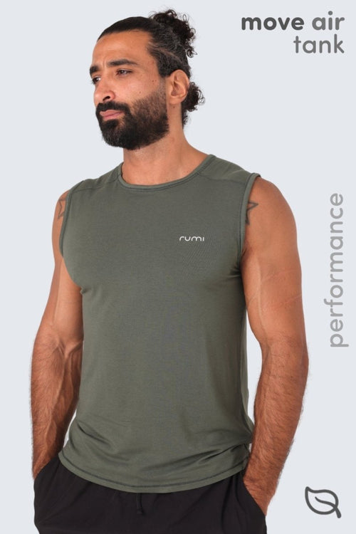 MU Move Tank -  Olive Deep