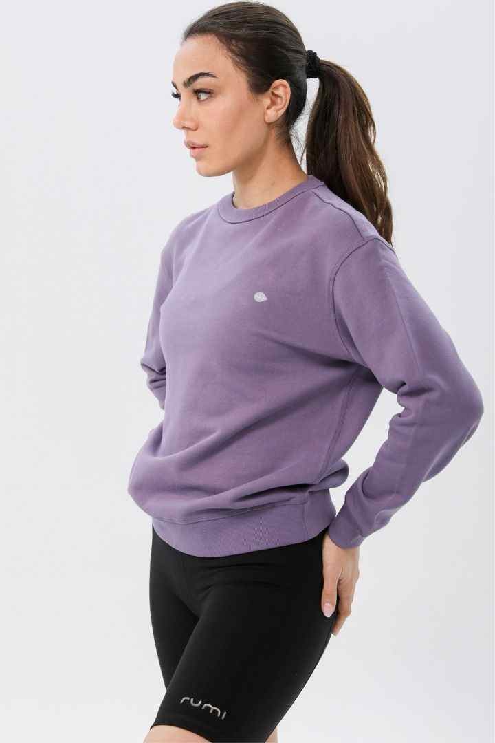 Rumi Earth - W Moon Sweatshirt Terry - R113100APP - Tops