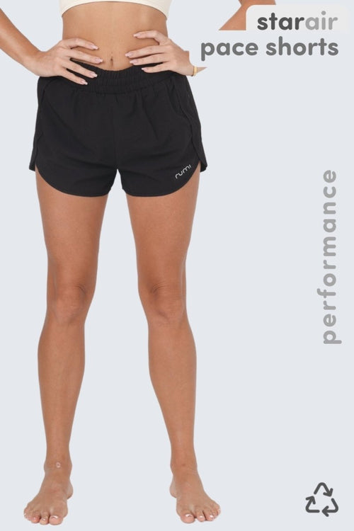 W StarAir Pace Shorts - Black