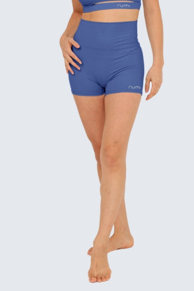 Rumi Earth - W Sun Zen Shorts 4” - Cobalt - R124442CTP - Bottoms