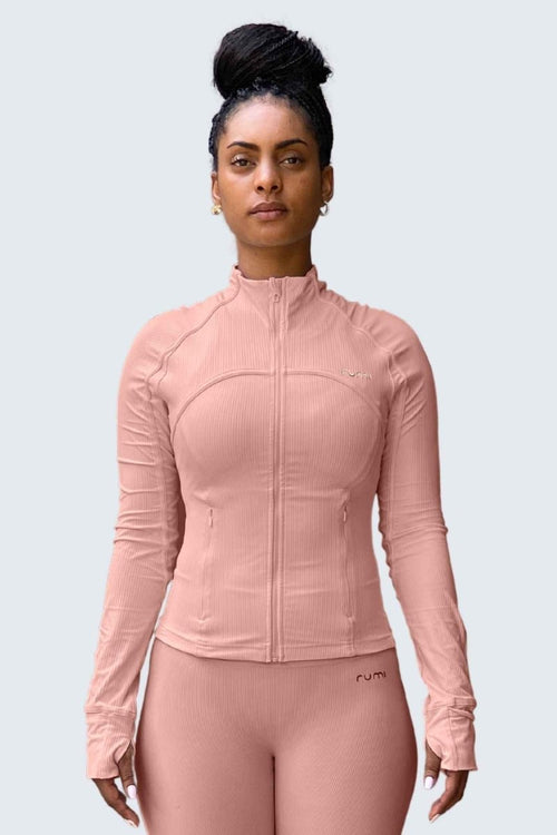 W SunRib Fit Jacket - Coral Light