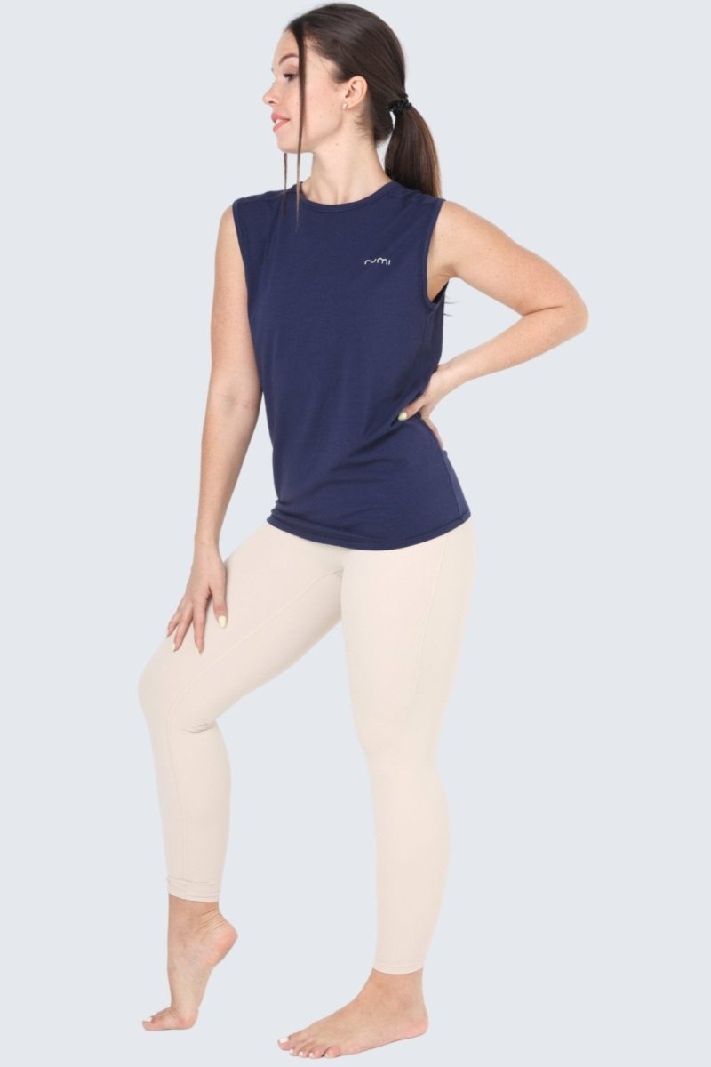 Rumi Earth - WU Move Tank - Midnight - R531310MTP - Tops