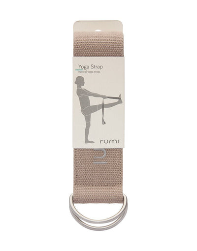 Rumi Earth - Yoga Strap - Fawn - RU - YSD - 8 - 01 - FN - Yoga Props