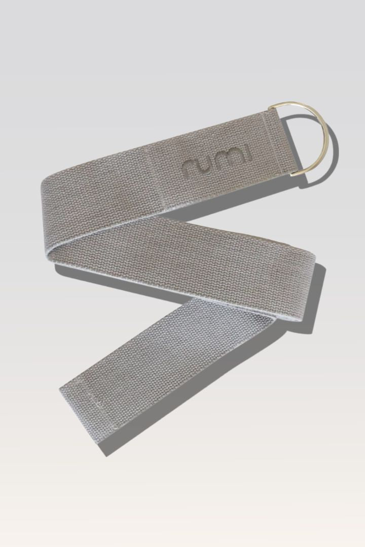 Rumi Earth - Yoga Strap - Stone - RU - YSD - 8 - 01 - SE - Yoga Props