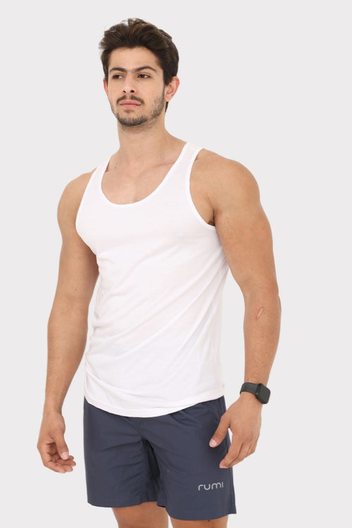 M Moon Air Singlet - Snow